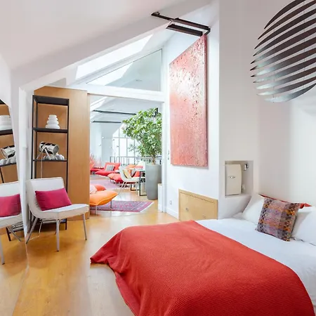 Large Luxury Loft With Ac 3 To 4 Bedrooms Montorgueil Louvre Appartamento Parigi