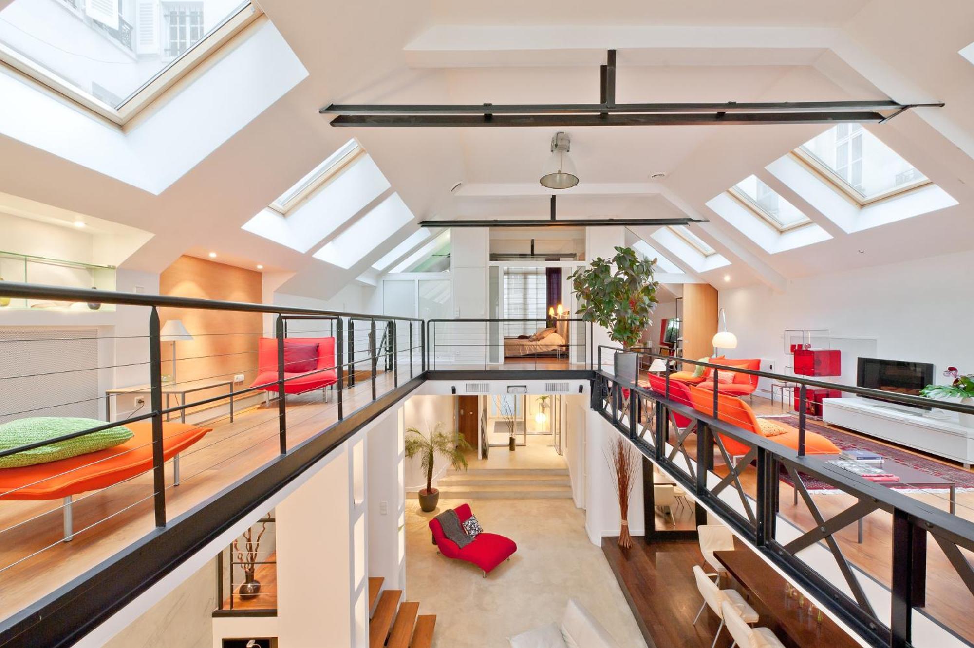 Large Luxury Loft With Ac 3 To 4 Bedrooms Montorgueil Louvre Parigi